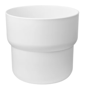 NORDLIG Minimalist Plant Pot – White