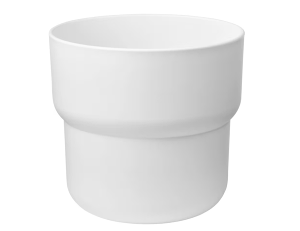 NORDLIG Minimalist Plant Pot – White
