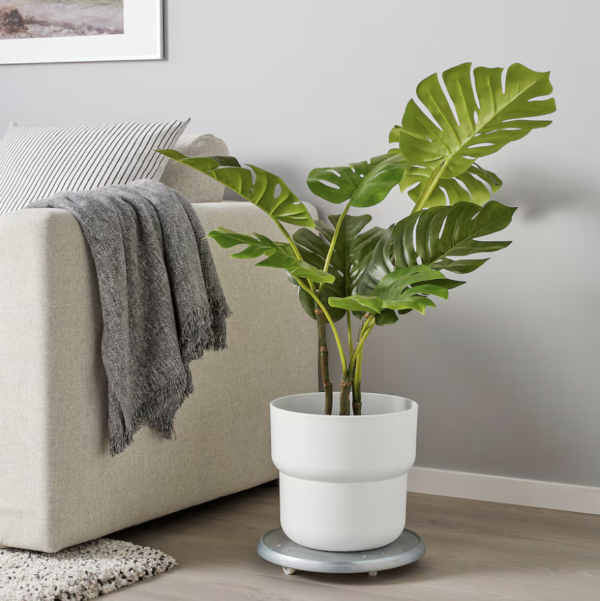 NORDLIG Minimalist Plant Pot – White - Image 3