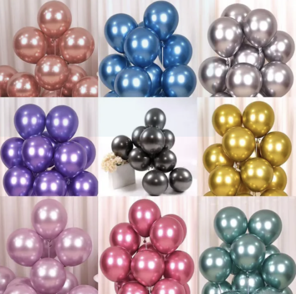 Metallic Chrome Balloons