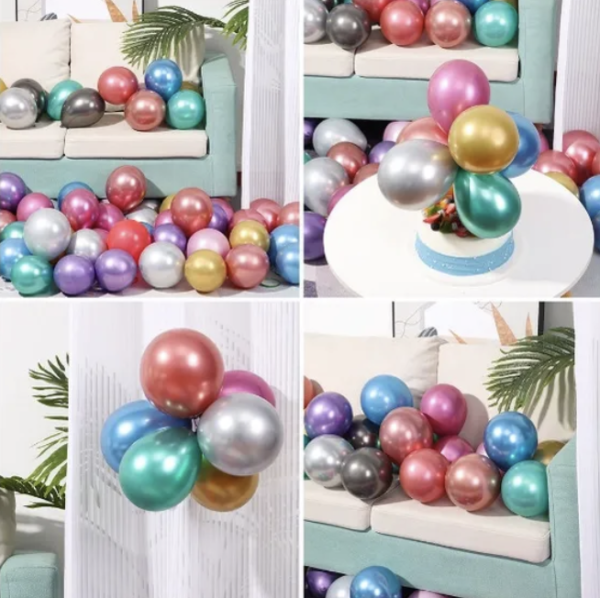 Metallic Chrome Balloons - Image 2
