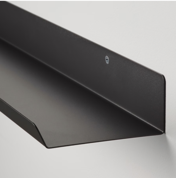Minimalist Black Metal Wall Shelf - Image 4
